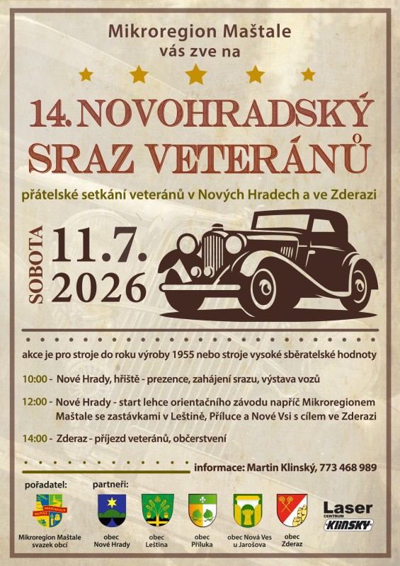 14. Novohradský sraz veteránů